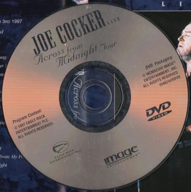 Dvd Joe Cocker - Live Across From Midnight Tour (importado) - CDs
