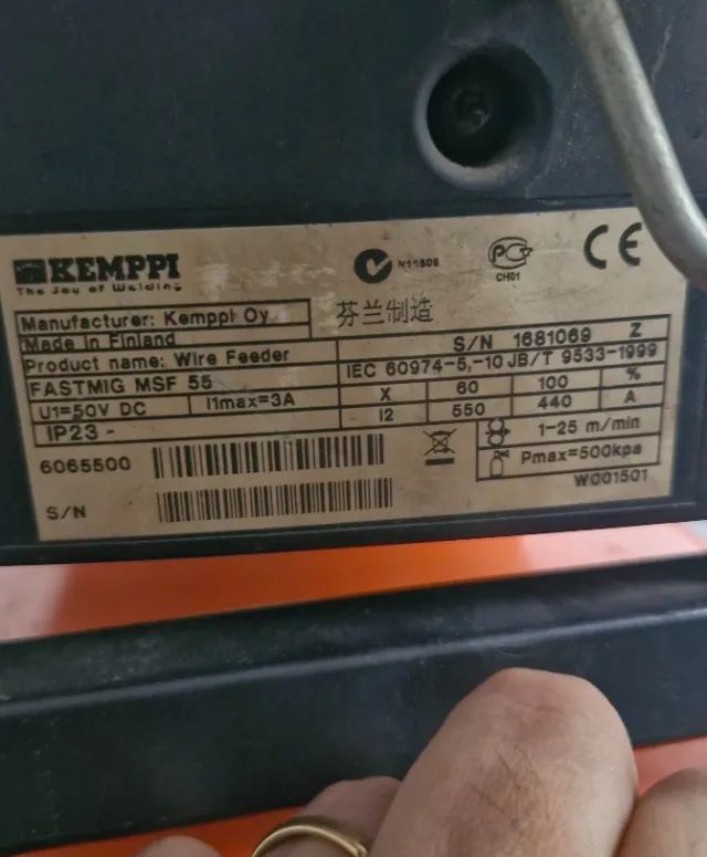 Maquina de solda Mig Kemppi FastMig MSF 55 - Foto 4