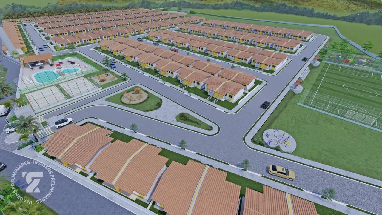 Residencial reserva do bosque 2/4 com lazer completo em Marechal 