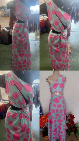 Lindo vestido azul 
