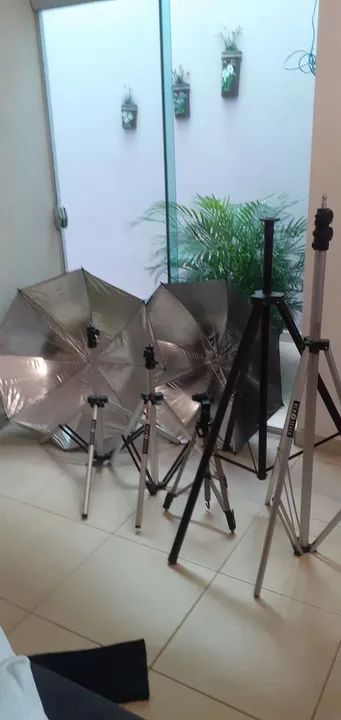 Kit de tripe para iluminação  