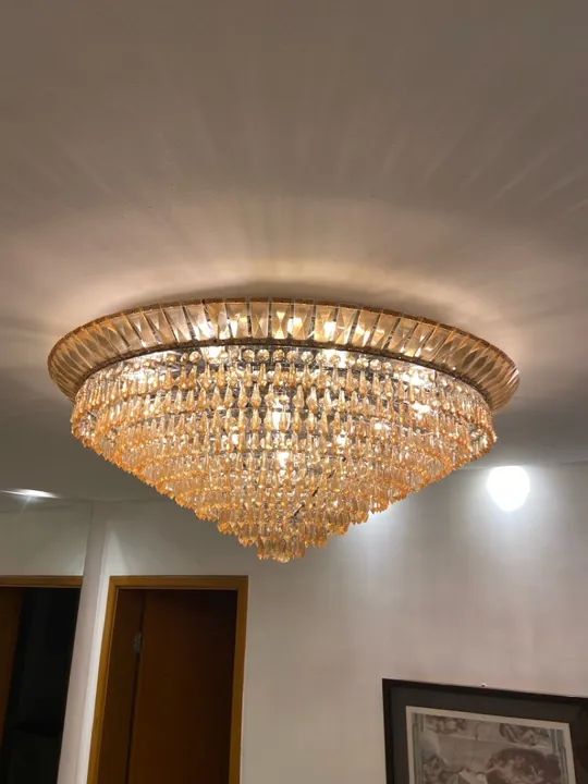 Lustre de vidro 