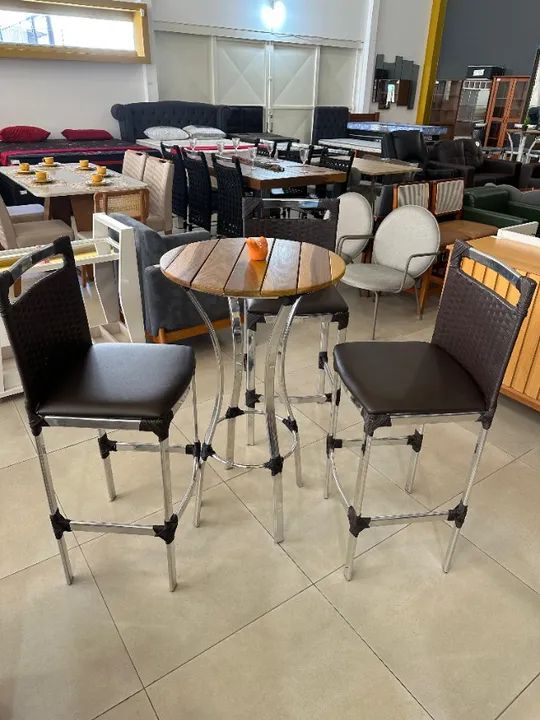 Bistrô Vigor  3 banquetas  - Foto 5