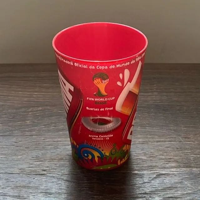 copo copa do mundo brahma - 2 unidades