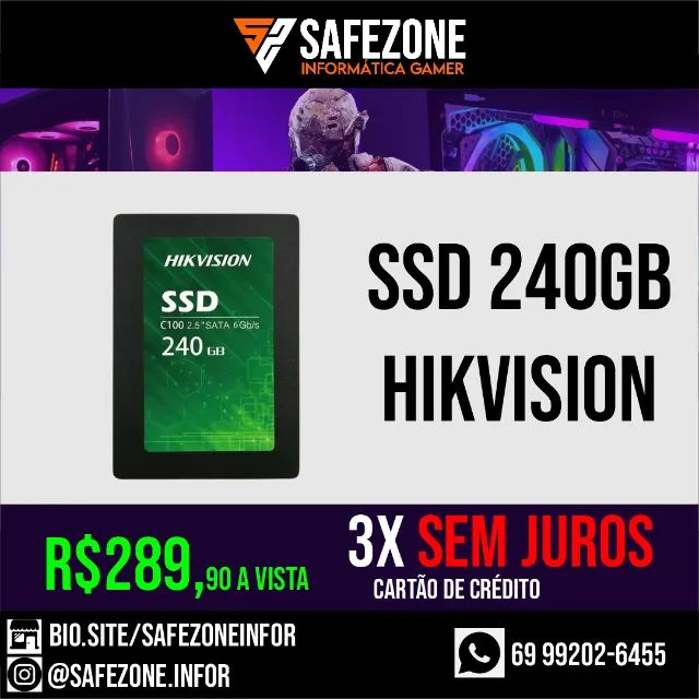SSD 240GB Hikvision