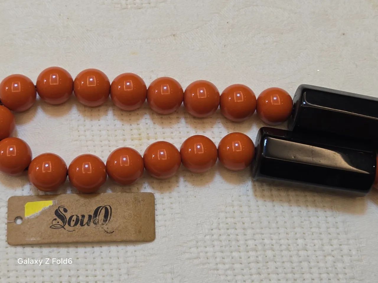 Colar Avilla, da SouQ, cor laranja - Foto 4
