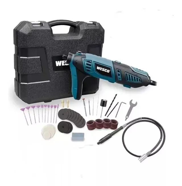 Microrretífica Elétrica 160w 40 Acessórios E Maleta Wesco