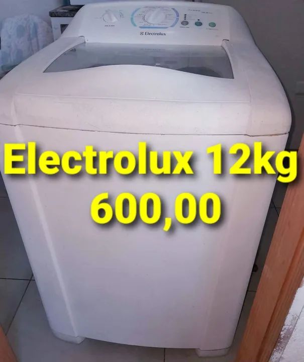 Máquina de lavar Electrolux 12kg 110V entrego