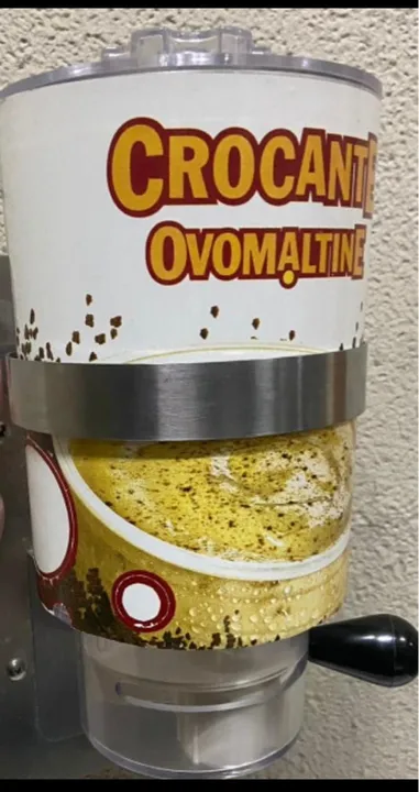 Dispensador de cobertura/ovomaltine