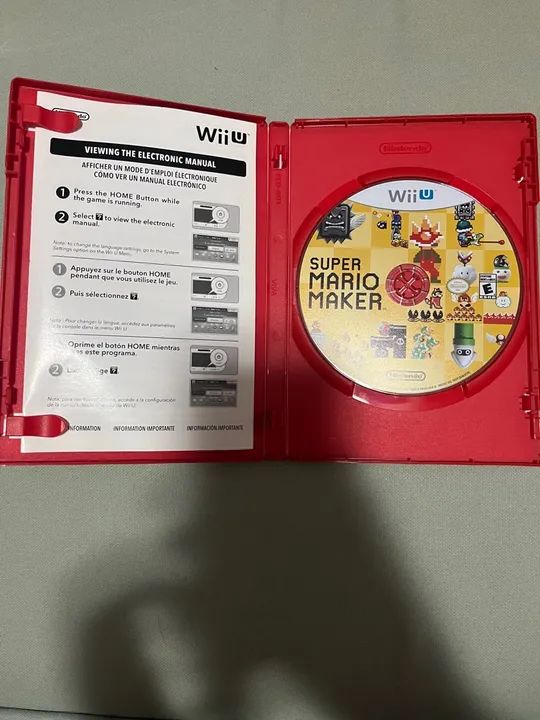 Super Mario Maker Wii U - Midia fisica - Foto 2