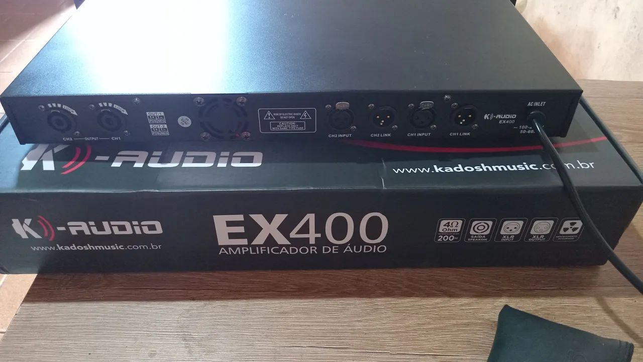 Amplificador k audio ex400  - Foto 5