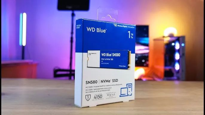 M2 NVME WD Blue SN580, 1 TB, 2280, PCIE Gen4.0, Nova, Lacrada**VENDAS - Foto 3