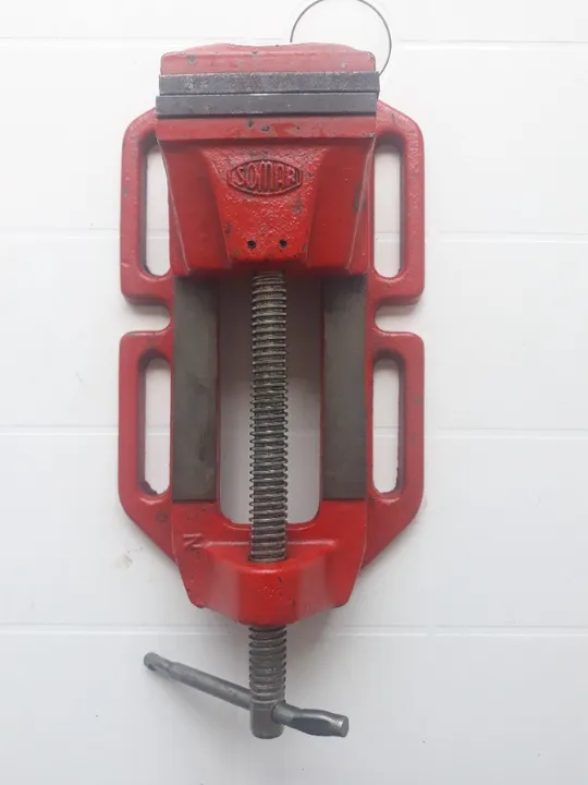 Morsa Torno nodular 114mm para Furadeira de Bancada Industrial 16mm