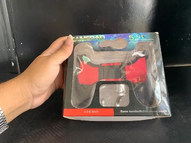 Game Pad Controle de Jogo de Celular 5 Em 1 - Foto 2