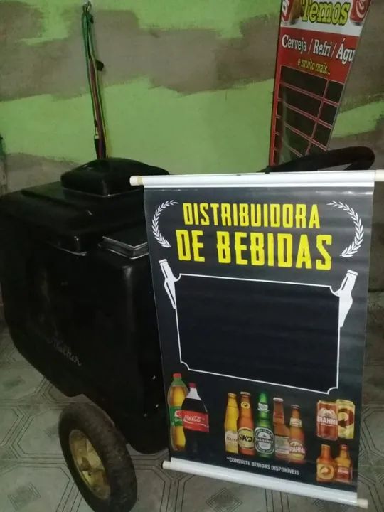 Carrinho de bebidas pronto para você trabalhar  - Foto 6