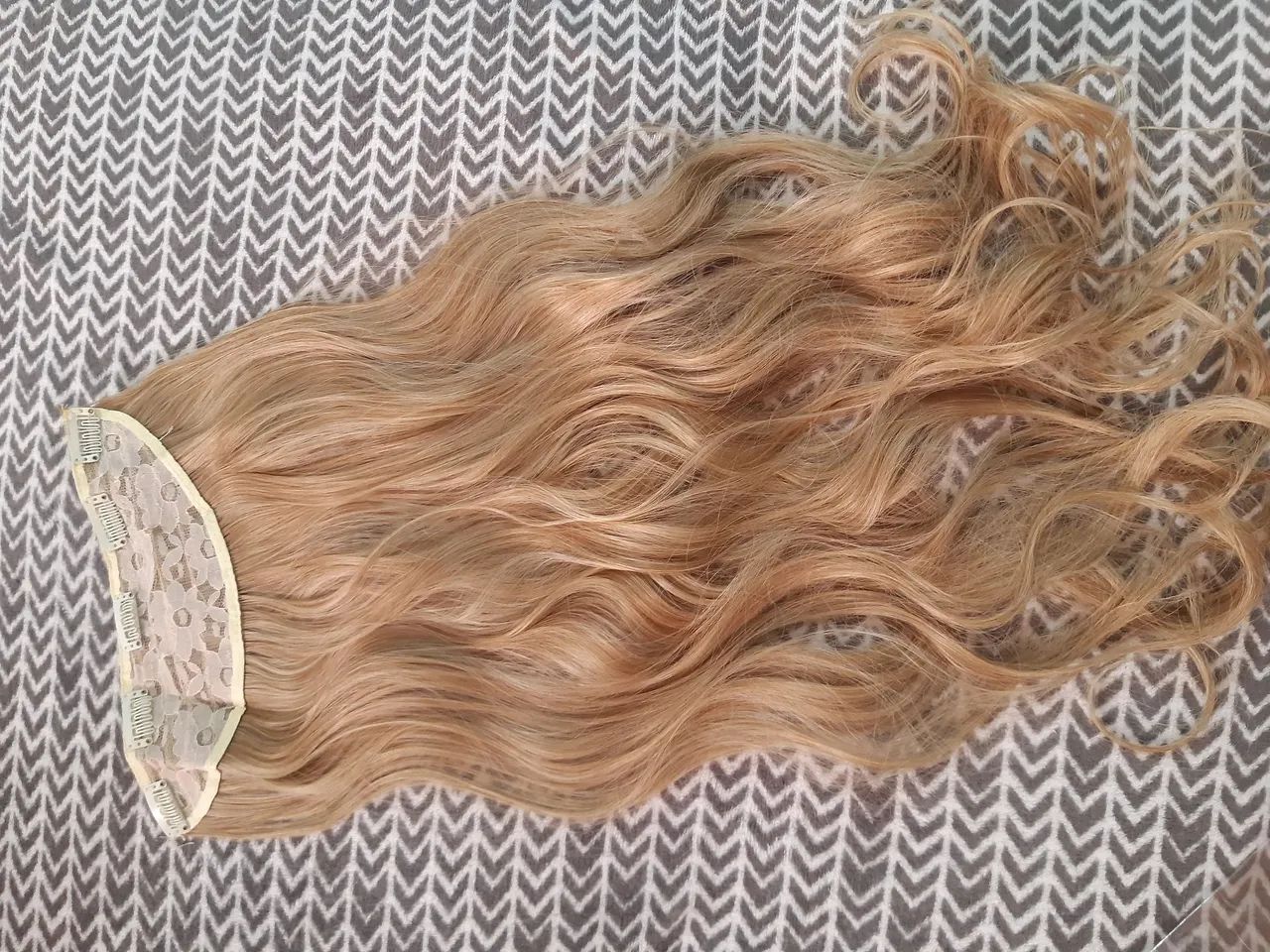 Cabelo loiro bio humano  - Foto 4