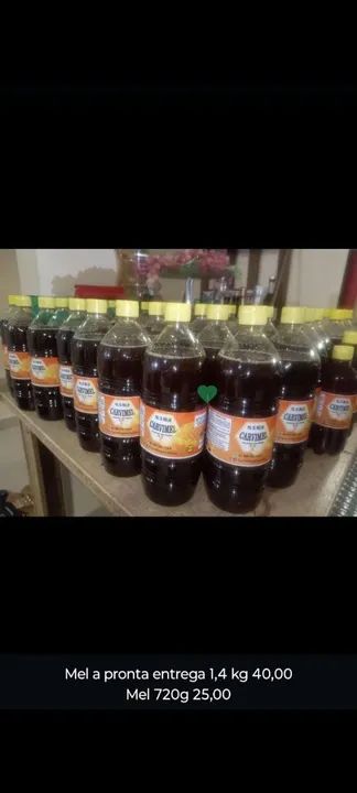 Mel de abelha puro - 1,4kg e 720g - Foto 3