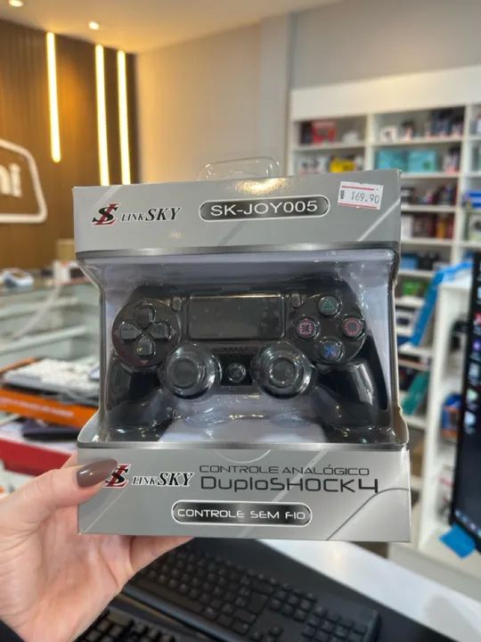 Controle PS4 s/ Fio LinkSky