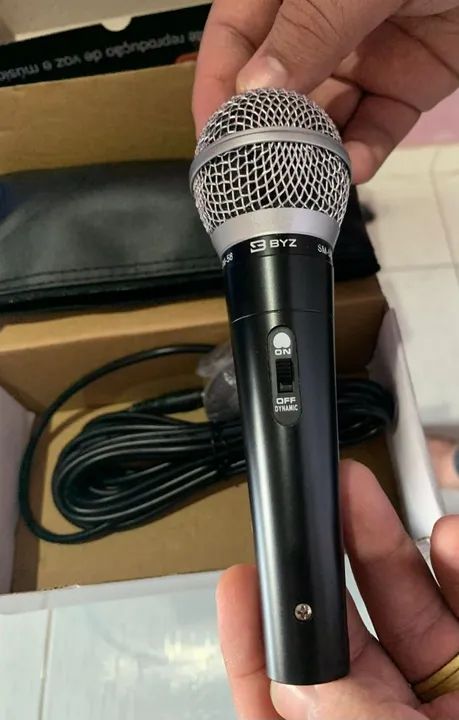 Microfone BYZ SM-48 Dinâmico - Foto 2