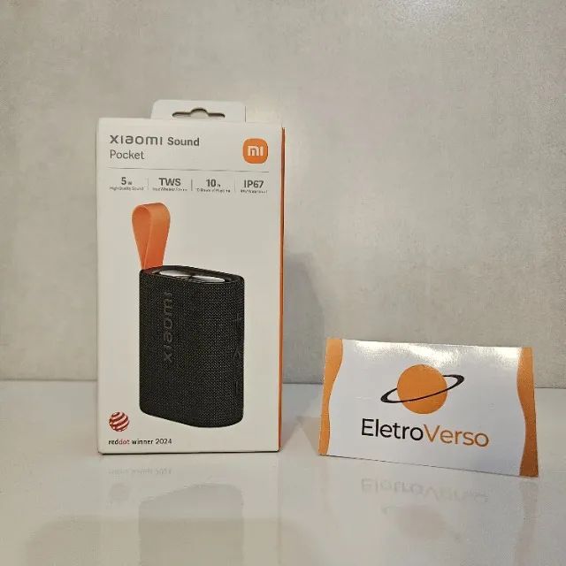 Caixa de Som Xiaomi Sound Pocket - Original e Lacrado com Garantia