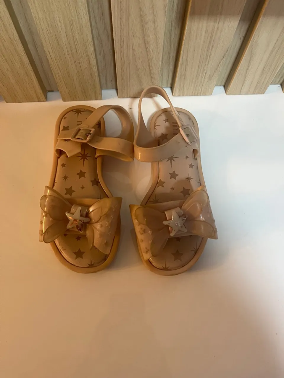 Sandálias Melissa Mini Bow Rosa - Tam. 29