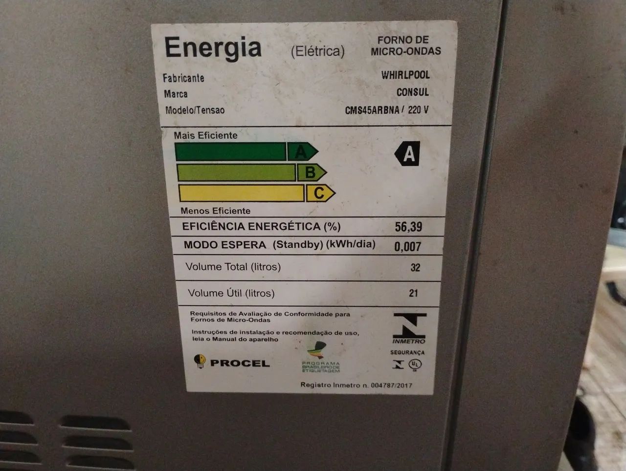 Micro-ondas Consul com Design Moderno ? pouco usado.  - Foto 2