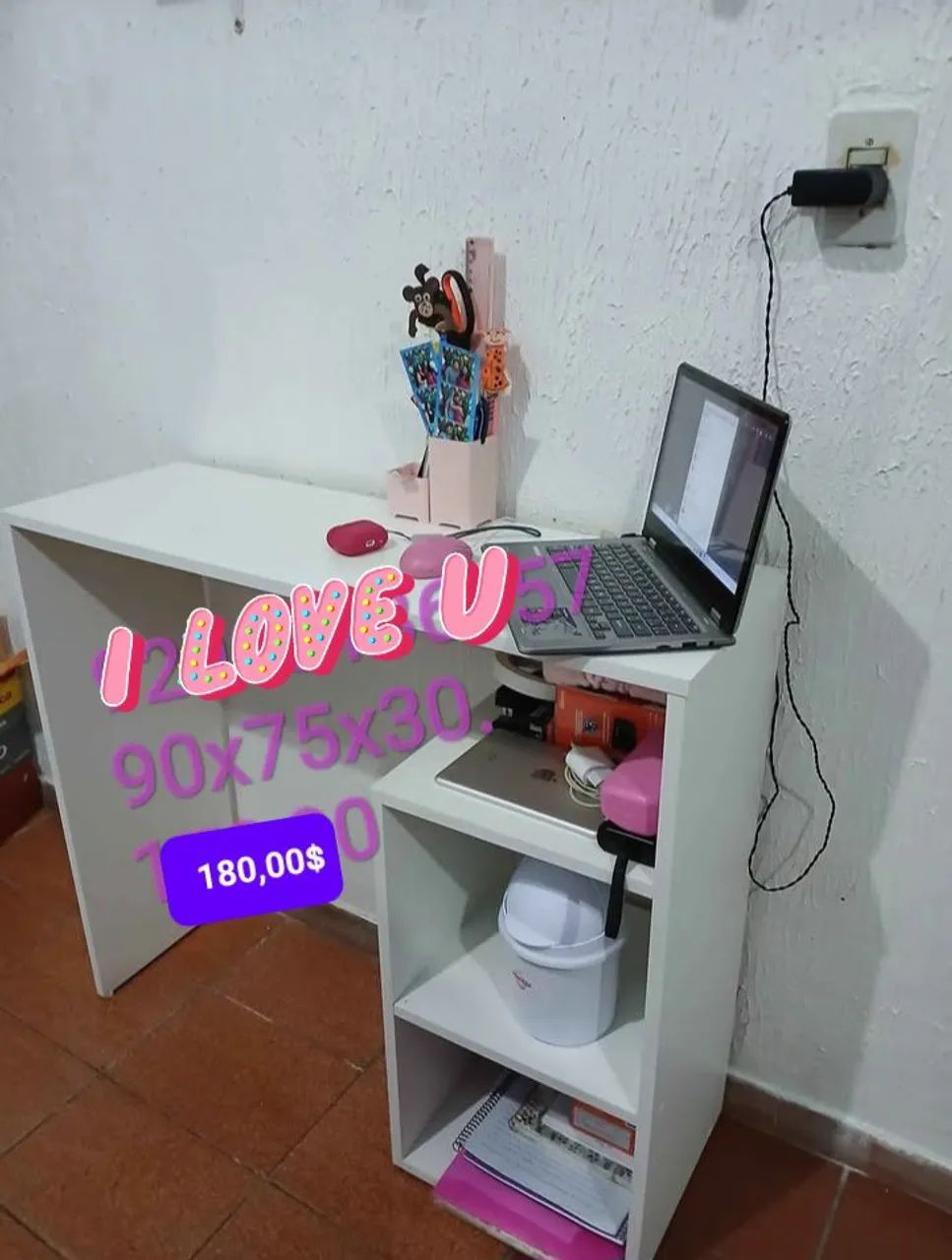 Escrivaninha MDF 64684501485570122