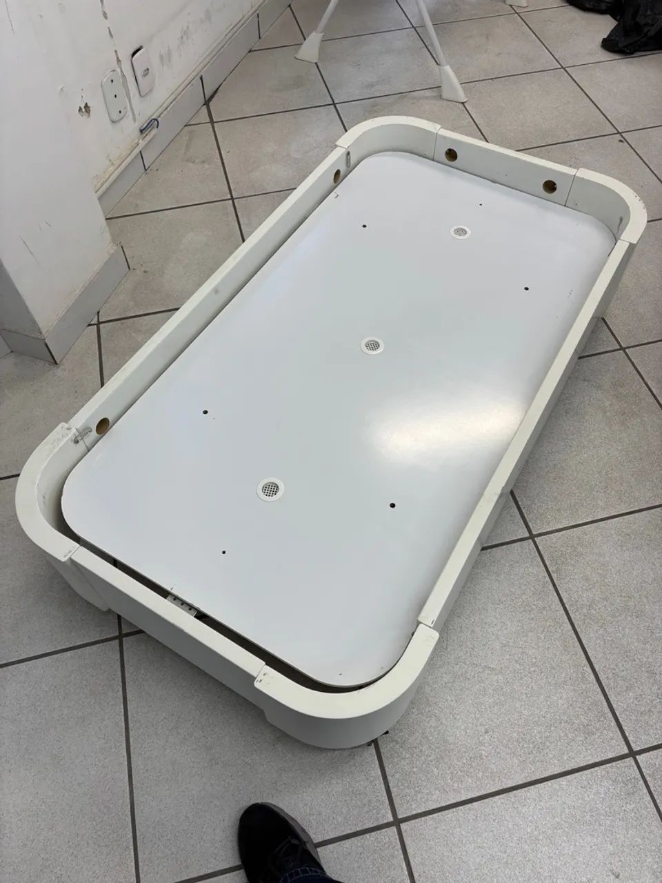 Berço infantil vira cama - Foto 5