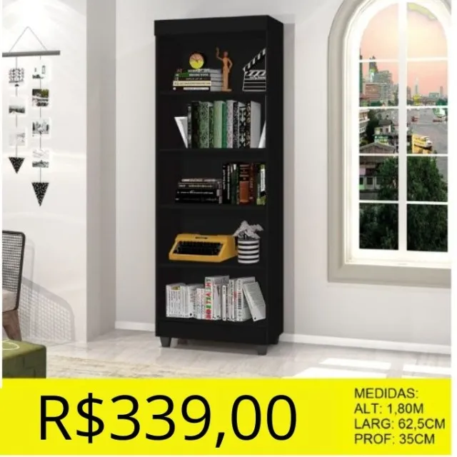 LIVREIRO A PONTA-ENTREGA