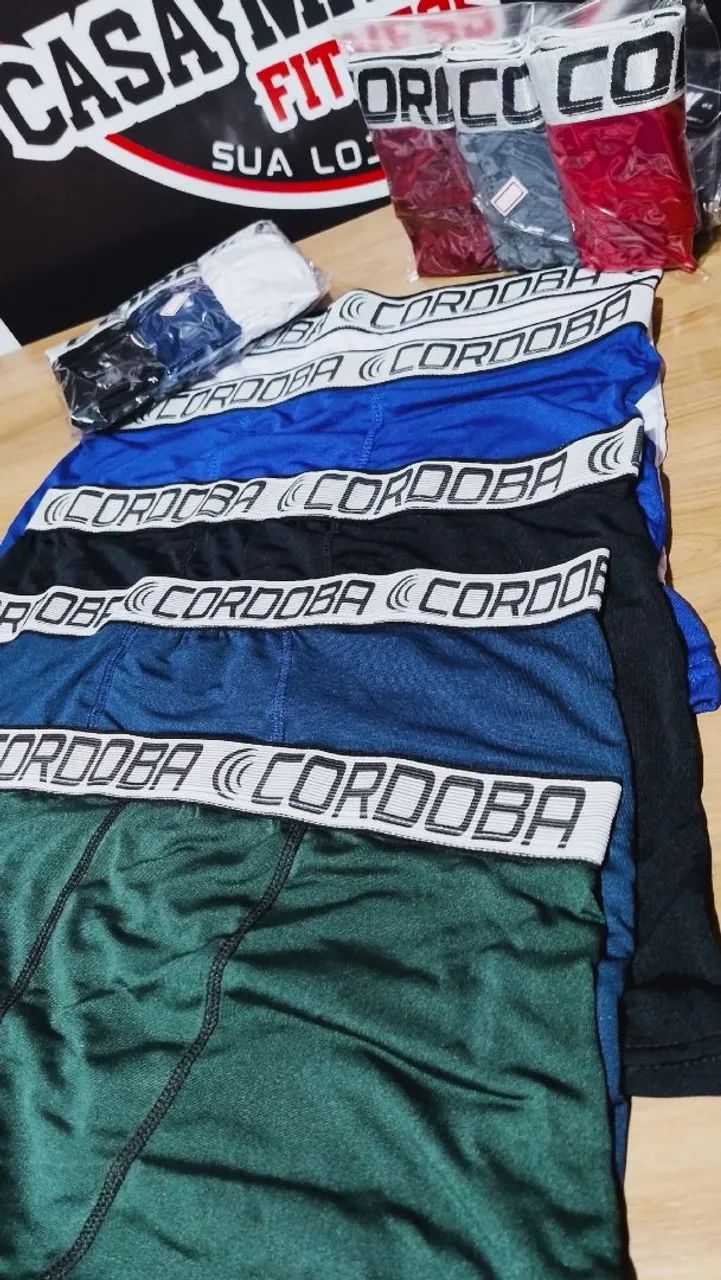 Cueca Boxer Córdoba - Conforto e Estilo 3 por 50,00.  - Foto 3