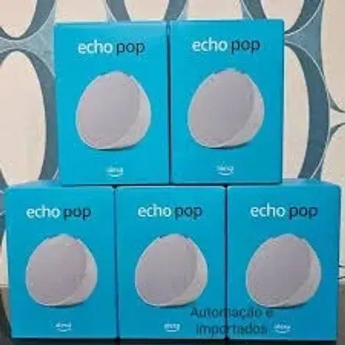 Alexa Echo Pop - Smart speaker compacto com som envolvente e Alexa - Foto 4