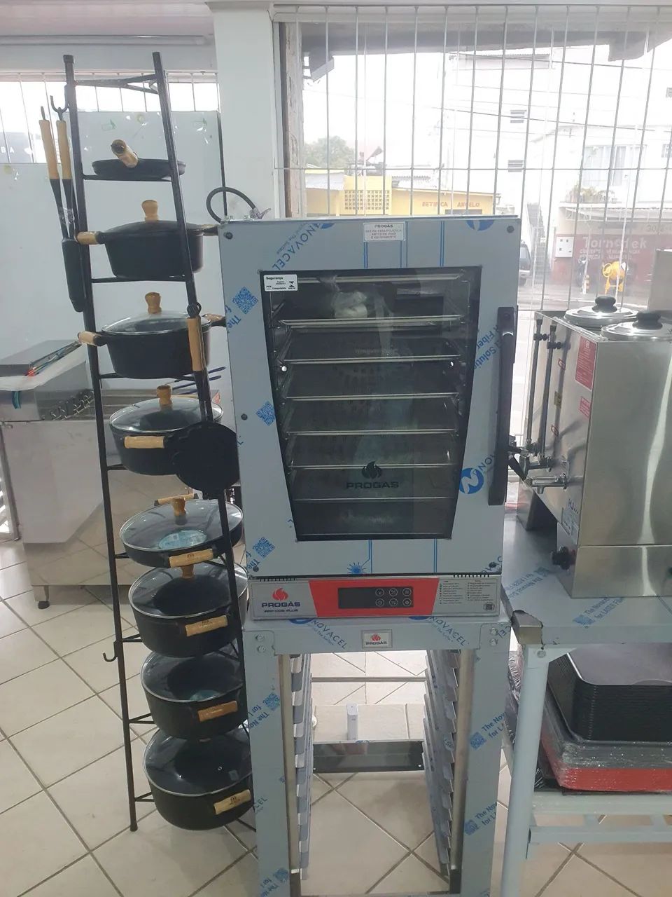 JR. Forno Turbo Convector com Vapor PROGÁS 