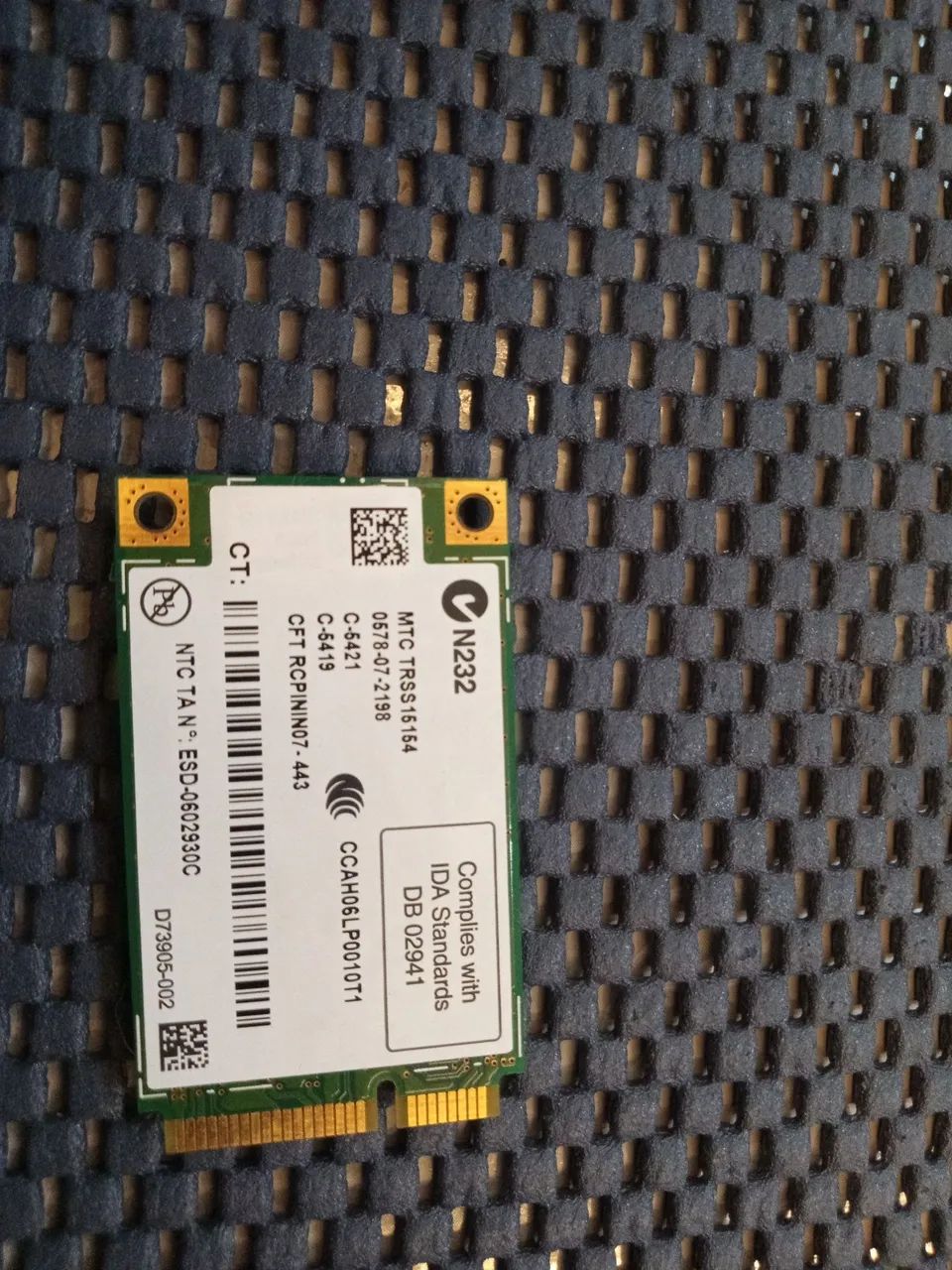Placa de Rede Intel 4965AGN MM1 - Foto 3