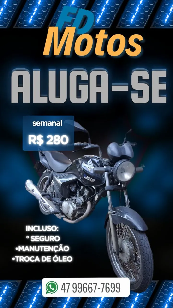 Motos para aluguel