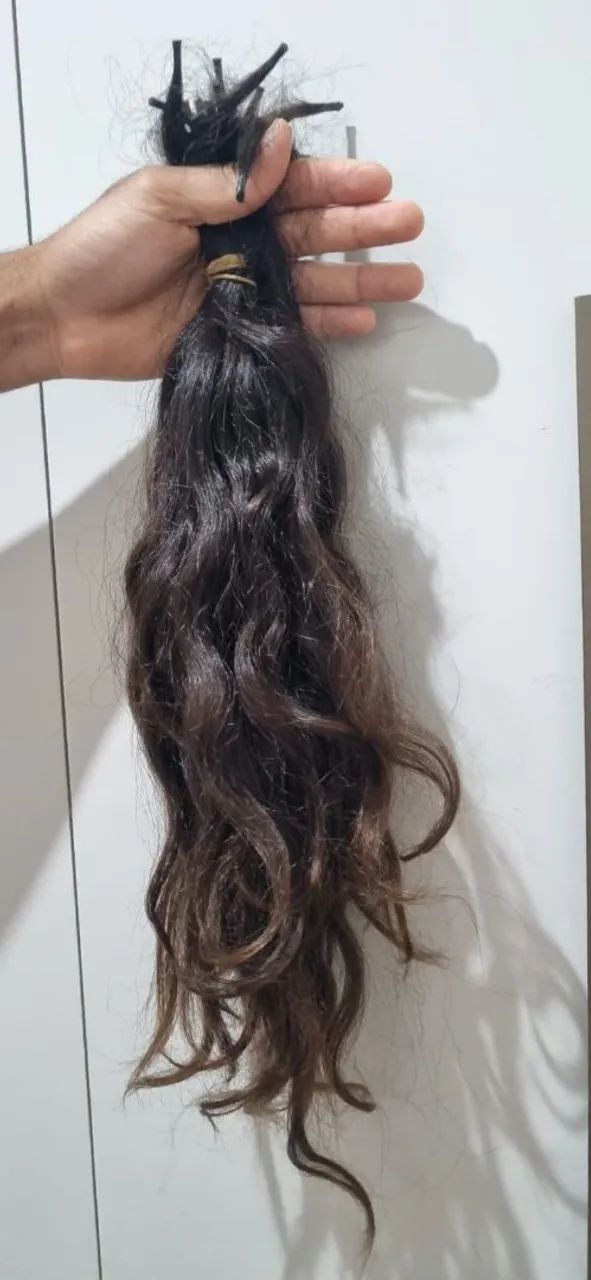 Cabelo Humano Virgem - Mega Hair - Ondulado - Foto 2