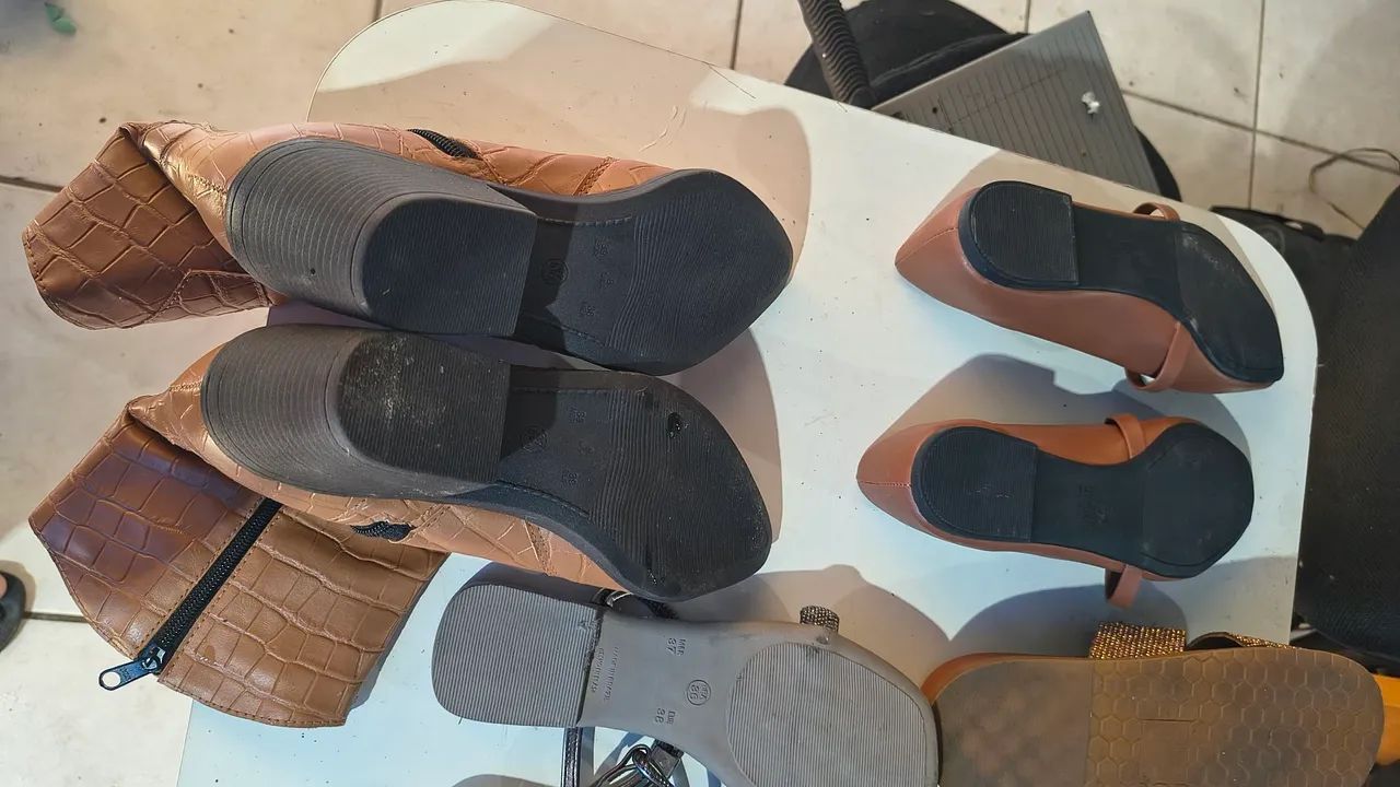 SAPATOS, BOTAS E RASTEIRINHA  - Foto 4