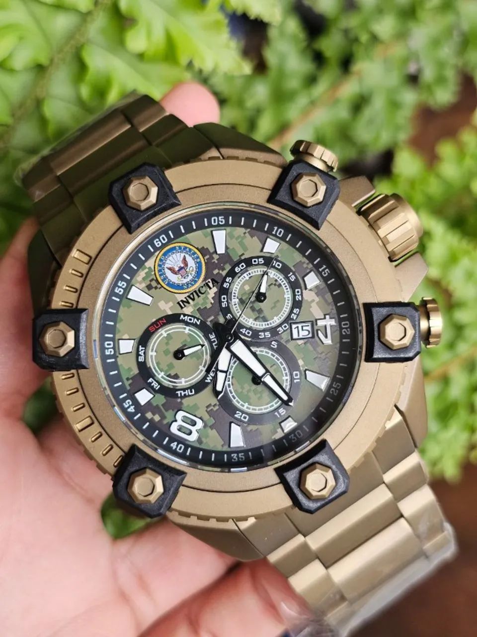 Relógio Invicta U.S. Navy Edição Especial Camuflado 34769