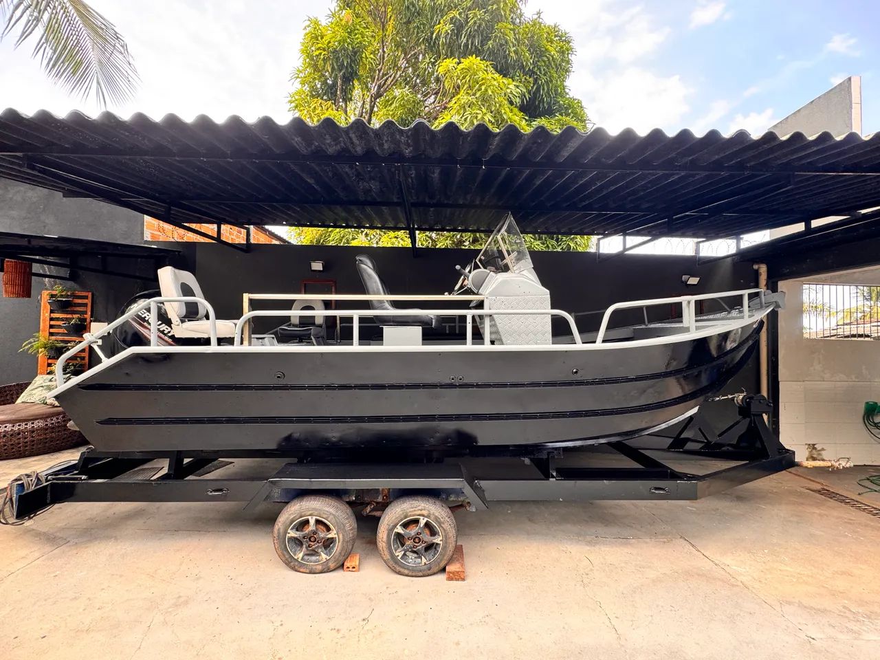 Vende lancha em alumínio  - Foto 4