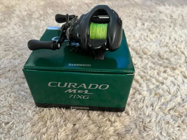 Vara de Pesca e Carretilha Shimano Curado MGL 71 XG