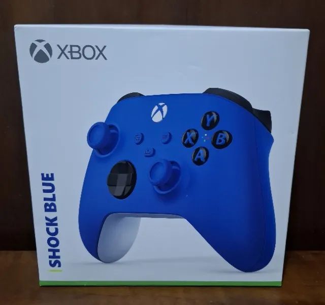 Controle Novo Original Xbox One Series S/X Azul Caixa