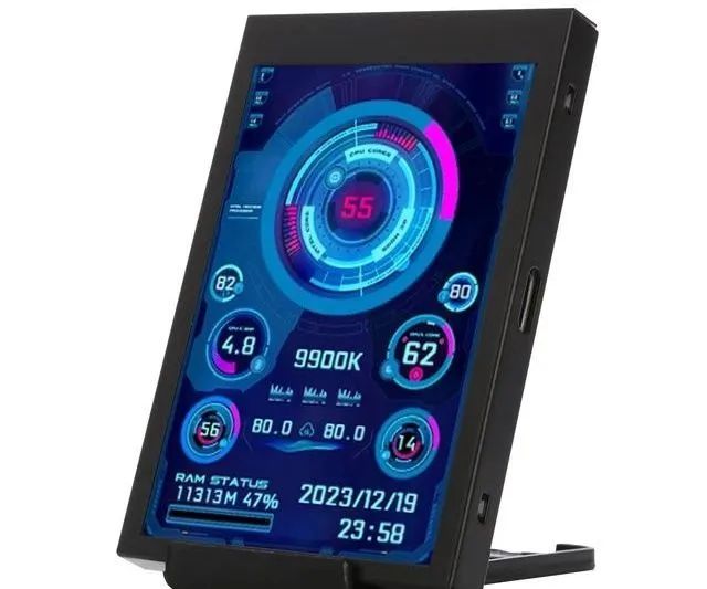 Monitor LCD para monitoramento de PC