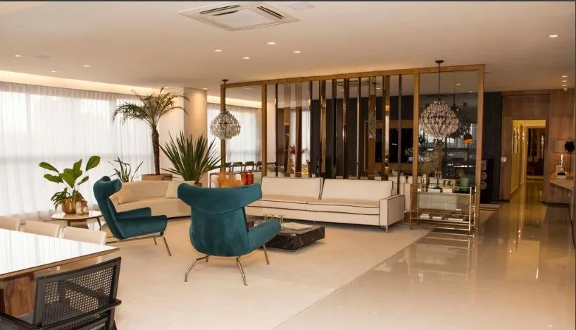 partamento de Alto Padrão, um por andar, 482,76 m², 5 suítes plenas, lazer completo, excel