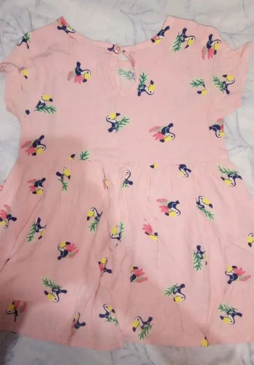 Vestido bebê  Menina Tucano - Foto 2