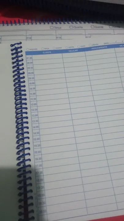 Agenda para cabeleireira  - Foto 2
