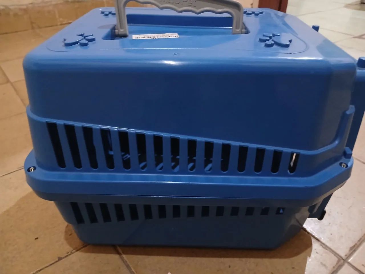 Caixa de Transporte para Pet e colar protetor  - Foto 2