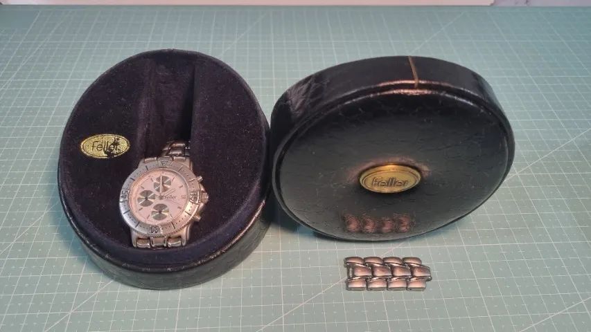 Relógio Feller Chronograph 10ATM