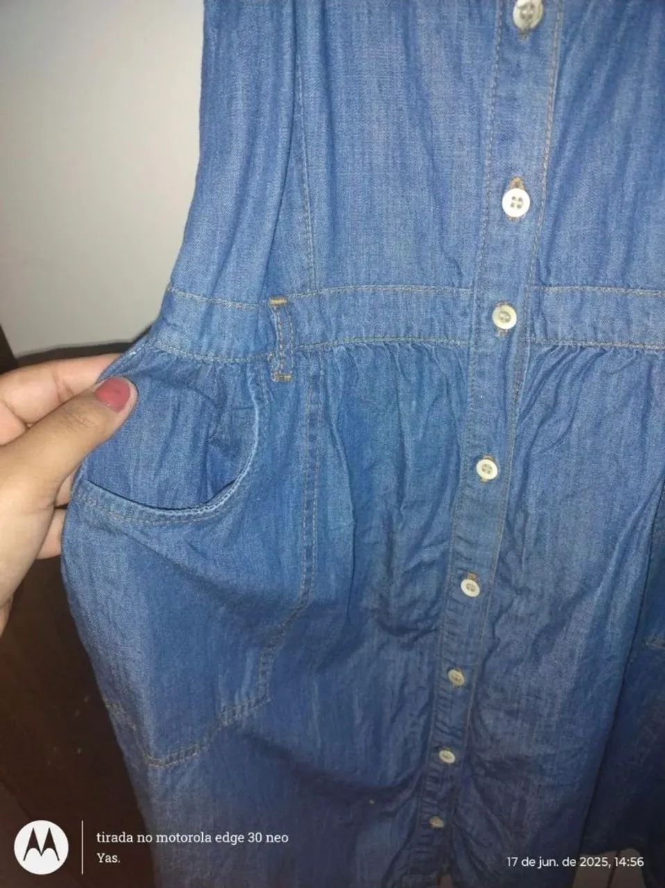 VESTIDO JEANS MERCATTO - Foto 2