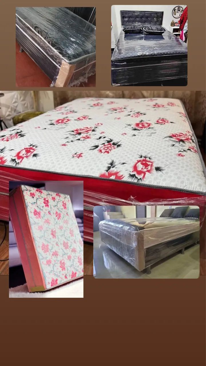 Cama box + entrega grátis 