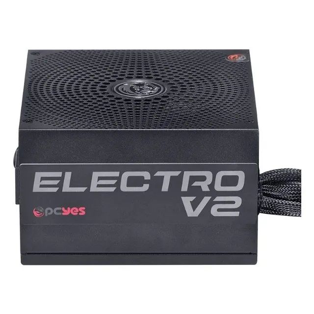 Fonte Atx 0450 W Pcyes Electro V2, 80 Plus Bronze, Elecv2Pto450W, Sem Cabo, Preta - Foto 2