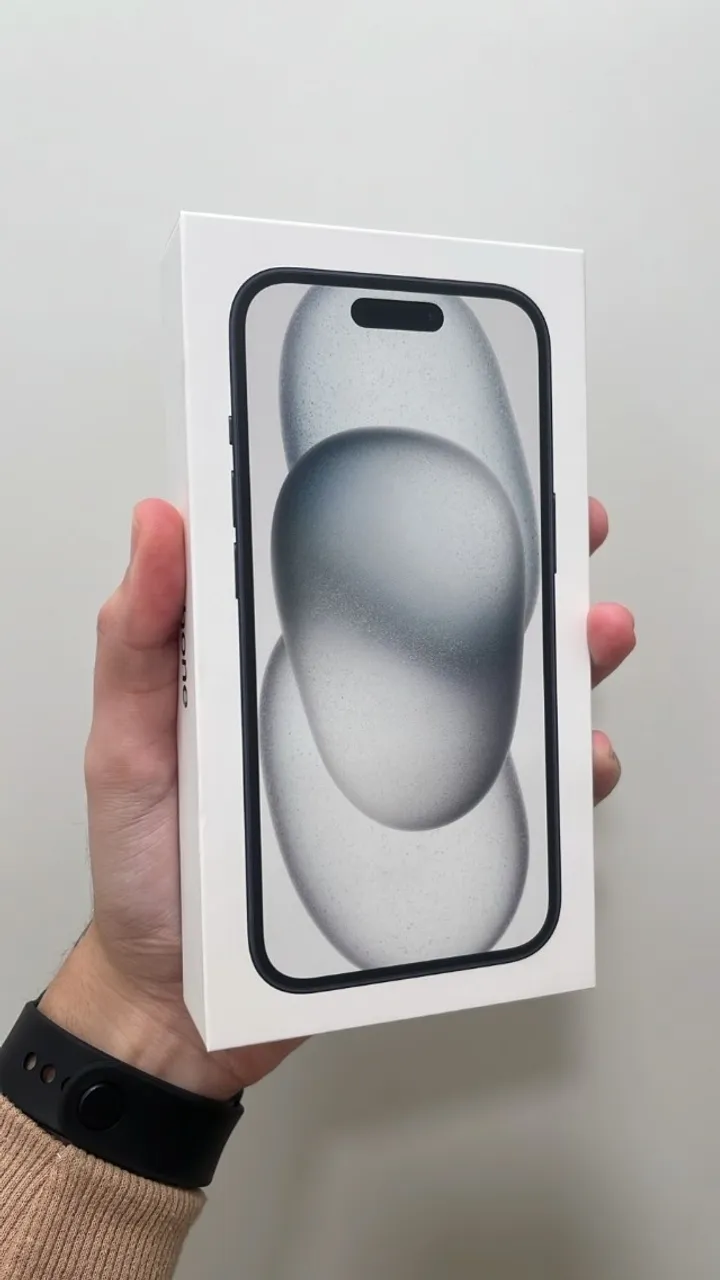 iPhone 15 novo lacrado 256gb anatel 1 ano de garantia